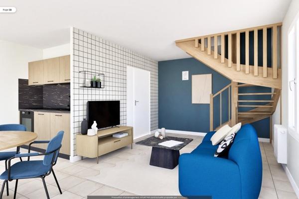 Appartement à vendre |  Saintes |  3 pièces | 65 m²