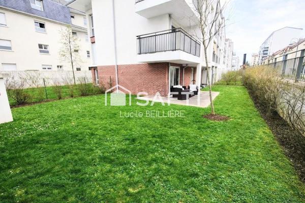 NEUILLY SUR MARNE 93330 Appartement maison de 80M2, T4, 3 chambres, jardin de 150m2, une terrasse de 17m2.