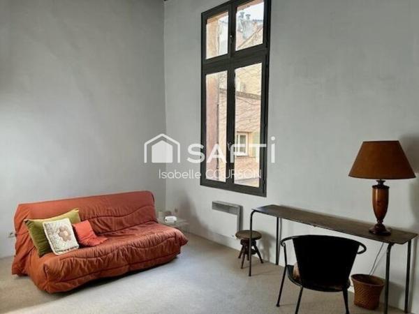 Appartement 2 pièces type loft à 2 pas de la Rotonde