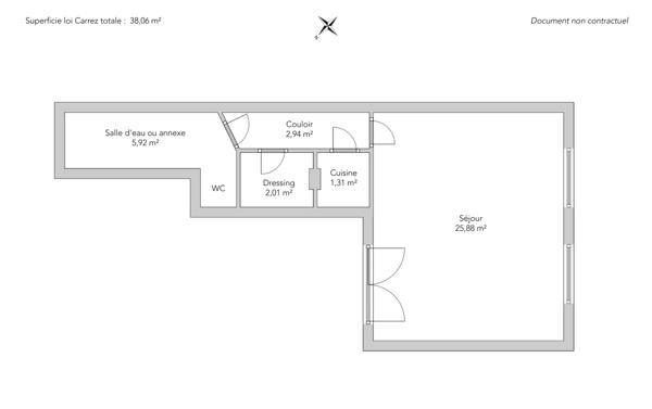 Appartement Paris 17e - WAGRAM / BOULEVARD MALESHERBES