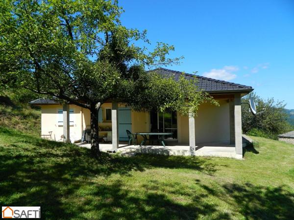 Maison contemporaine de 81M² sur terrain de 3500M²env.