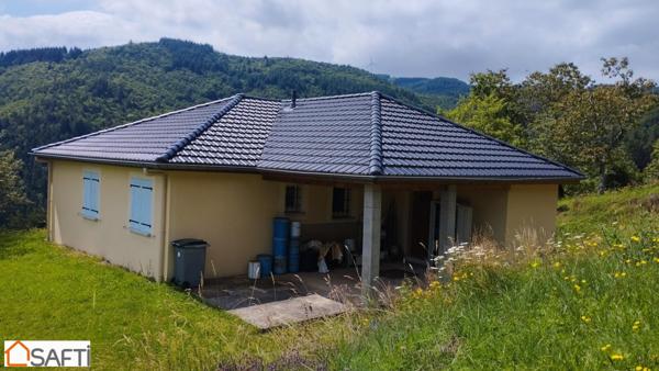 Maison contemporaine de 81M² sur terrain de 3500M²env.