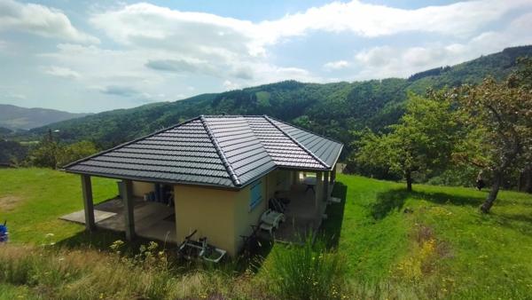 Maison contemporaine de 81M² sur terrain de 3500M²env.