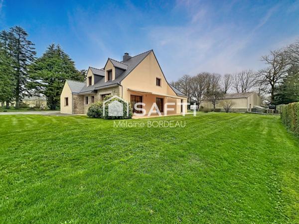 Propriété spacieuse avec hangar proche Vannes