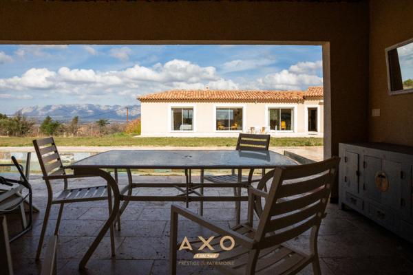 TRETS - ENSEMBLE IMMOBILIER - T8 - PISCINE - POOL HOUSE - GARAGE - VUE SAINTE VICTOIRE - 985 000 