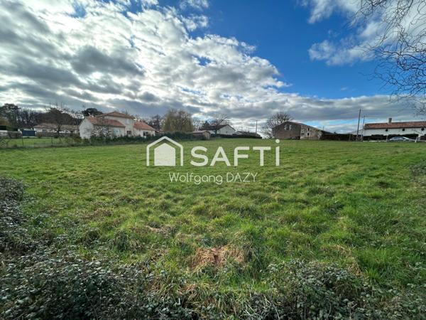 Terrain constructible et non viabilisé