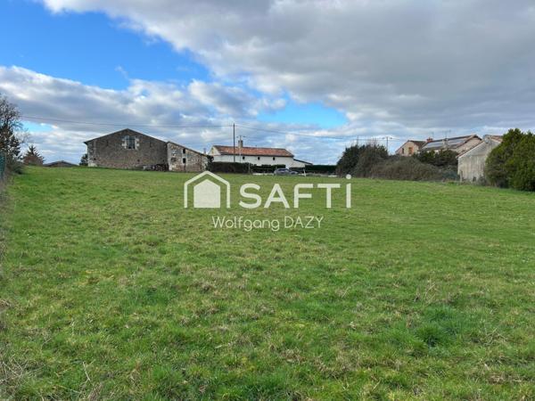 Terrain constructible et non viabilisé