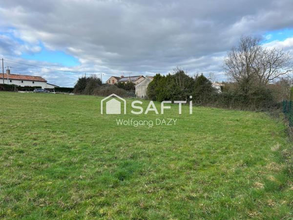 Terrain constructible et non viabilisé