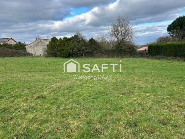 Terrain constructible et non viabilisé