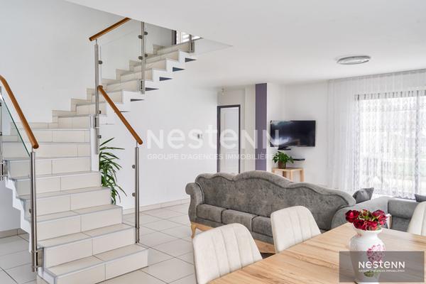 Trégueux Maison contemporaine, 4 chambres, proche commodités, vivable de plain-pied