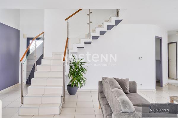 Trégueux Maison contemporaine, 4 chambres, proche commodités, vivable de plain-pied