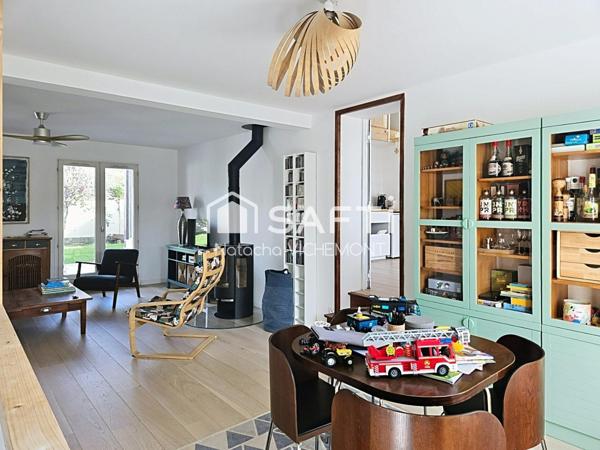 Maison familiale entièrement rénovée à deux pas du centre bourg et de la mer