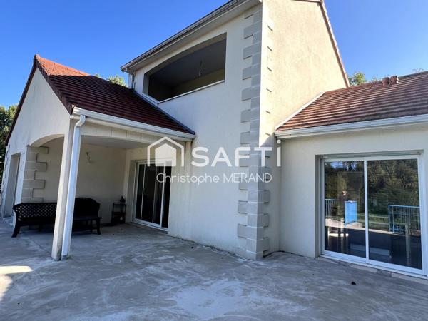 Pavillon 4 chambres avec vue sur la Vienne