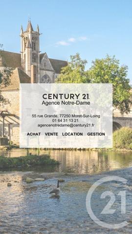 Appartement F1 à vendre  1 pièce - 30,33 m2 MORET LOING ET ORVANNE - 77