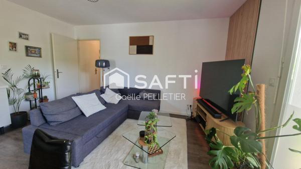 Appartement 2 pièces 45m2 avec terrasse,  jardin, garage et place de parking- La Butte
