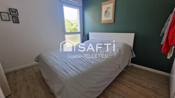 Appartement 2 pièces 45m2 avec terrasse,  jardin, garage et place de parking- La Butte