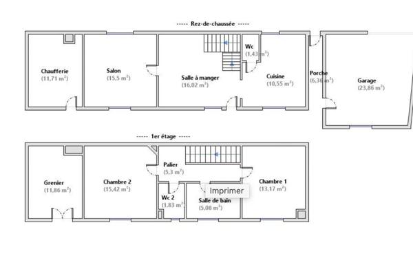 Maison à vendre    4 pièces • 84 m2 Romans-sur-Isère