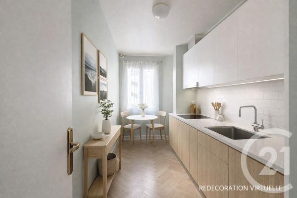 Appartement F2 à vendre  2 pièces - 49,62 m2 PARIS - 75015