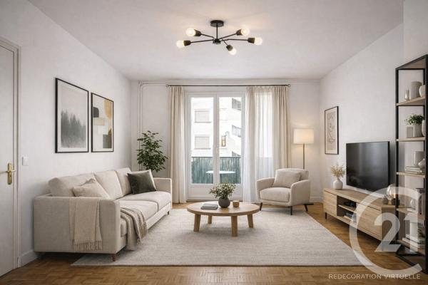 Appartement F2 à vendre  2 pièces - 49,62 m2 PARIS - 75015