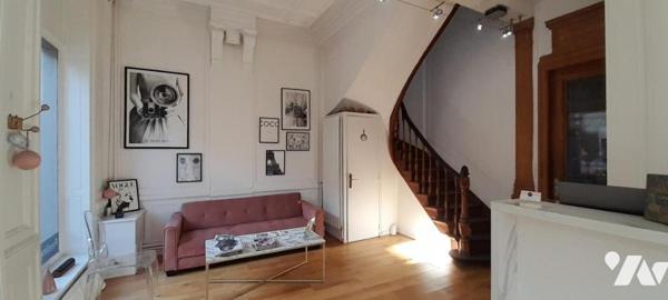 immeuble bourgeois avec jardin