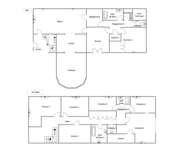 Maison à vendre 10 pièces 216 m² Sainte-Gemme-Moronval