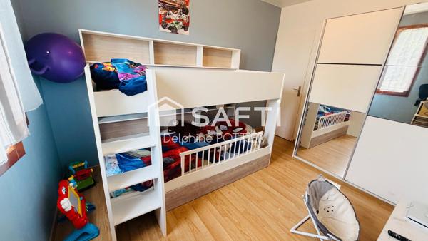Maison 99m2, 3 chambres, terrain de 883m2