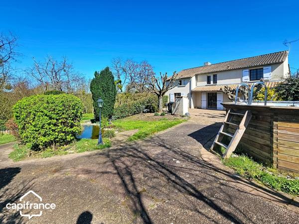 Argentonnay (79150) - Maison familiale 151 m² – 5 chambres dont 2 de plain-pied – sous-sol, jardin 1 350 m²
