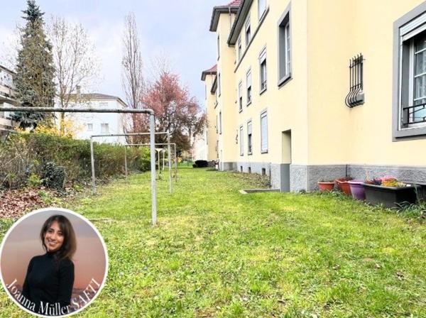 Appartement T2 à rénover de 62,24  m2 avec cave et grenier