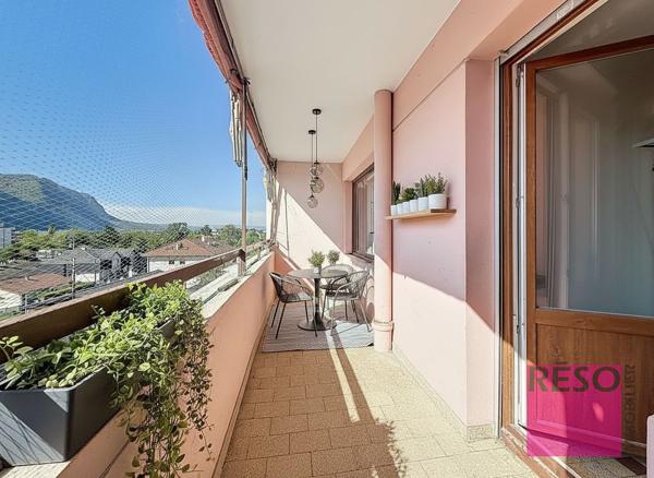 Appartement 3 pièces traversant – Terrasse plein sud – Vue dégagée