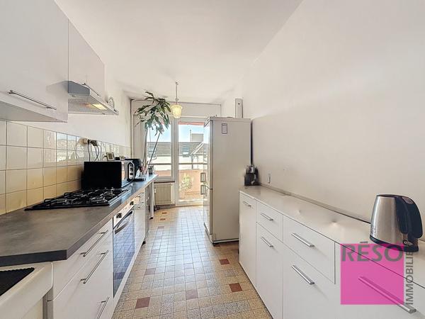Appartement 3 pièces traversant – Terrasse plein sud – Vue dégagée