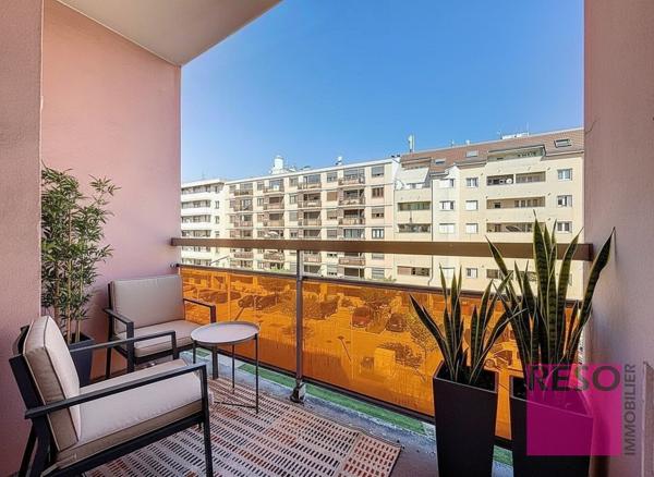Appartement 3 pièces traversant – Terrasse plein sud – Vue dégagée