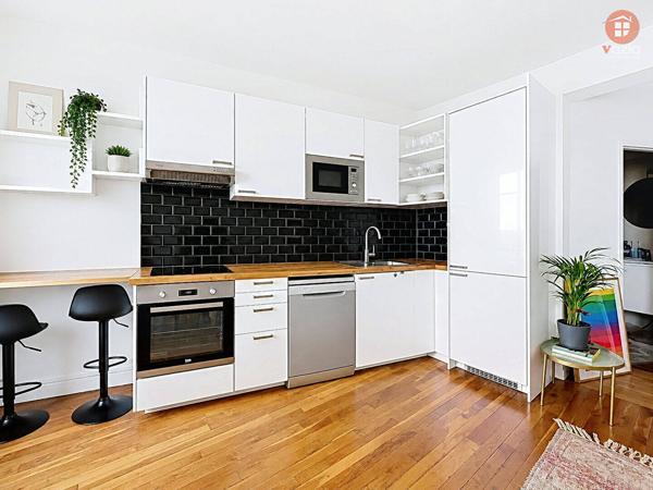 Appartement à vendre - Puteaux 3 pièces de 40.96 m²