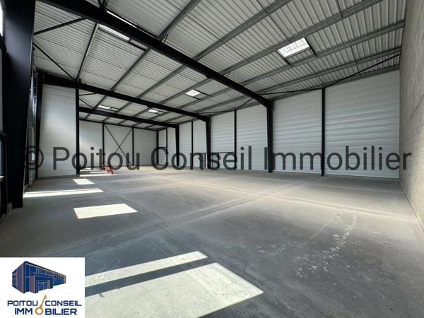 BATIMENT NEUF DE 301m2 AJUSTABLE ZONE MENDES FRANCE NIORT CHAURAY