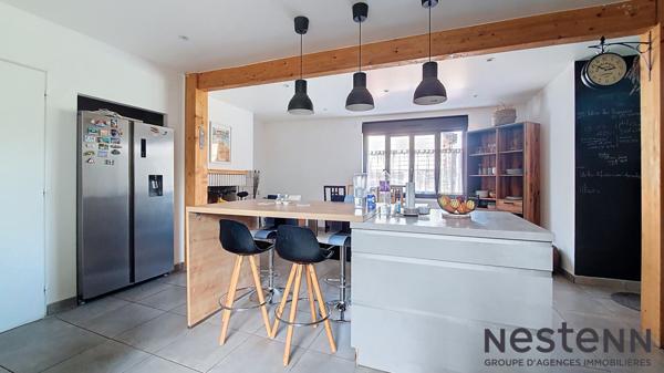 A Vendre Maison 3 Chambres Renovee avec Jardin Secteur Cazeres, Charme, Confort et Volumes !