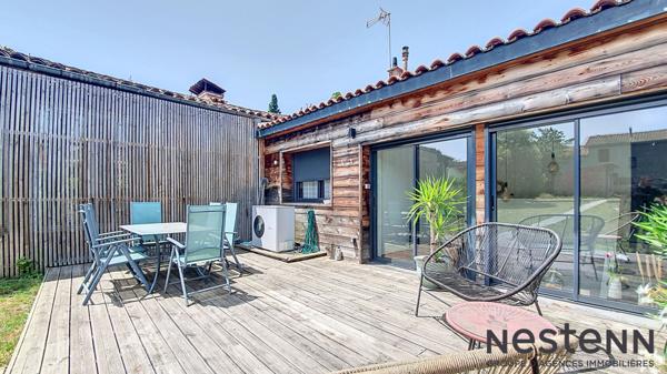 A Vendre Maison 3 Chambres Renovee avec Jardin Secteur Cazeres, Charme, Confort et Volumes !