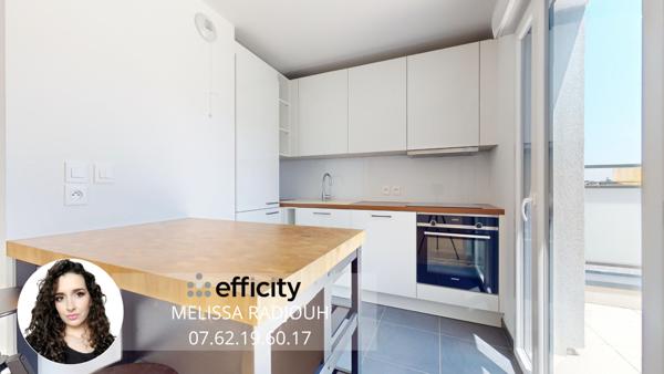 Appartement 3 pièces - 58 m² Exclusivité efficity