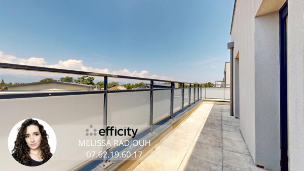 Appartement 3 pièces - 58 m² Exclusivité efficity