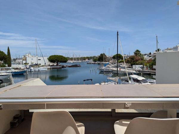 A saisir ! Marina 3 pièces à PORT CAMARGUE (30)