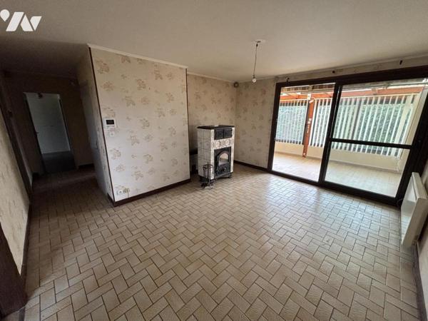 Maison 3 pièces (env. 72 m² habitables) située dans un secteur résidentiel calme