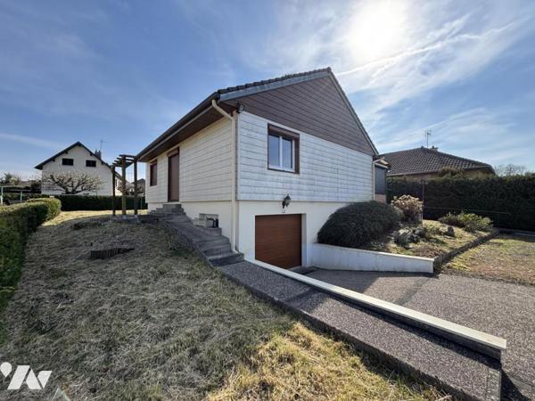 Maison 3 pièces (env. 72 m² habitables) située dans un secteur résidentiel calme