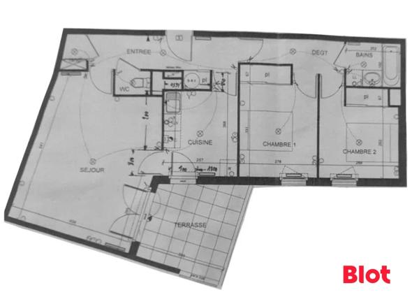 Appartement 3 pièce(s)