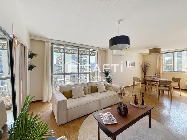 Marseille 13009 - type3/4 de 87m2 vue Mer- Balcons