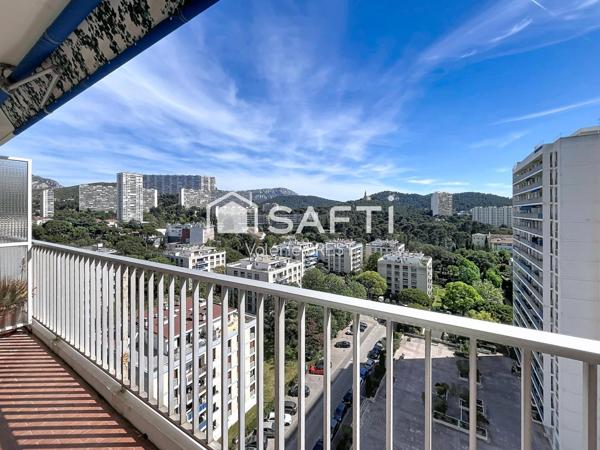 Marseille 13009 - type3/4 de 87m2 vue Mer- Balcons