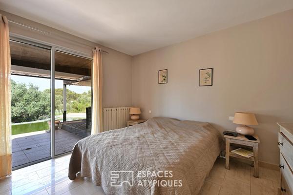 « La belle endormie » Villa d’architecte – Route d’Uzes