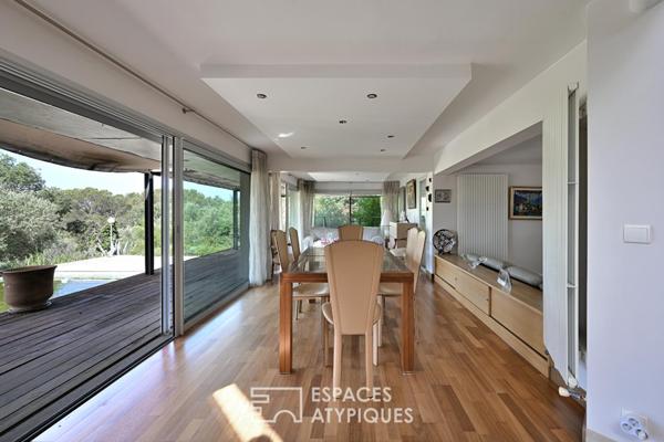 « La belle endormie » Villa d’architecte – Route d’Uzes