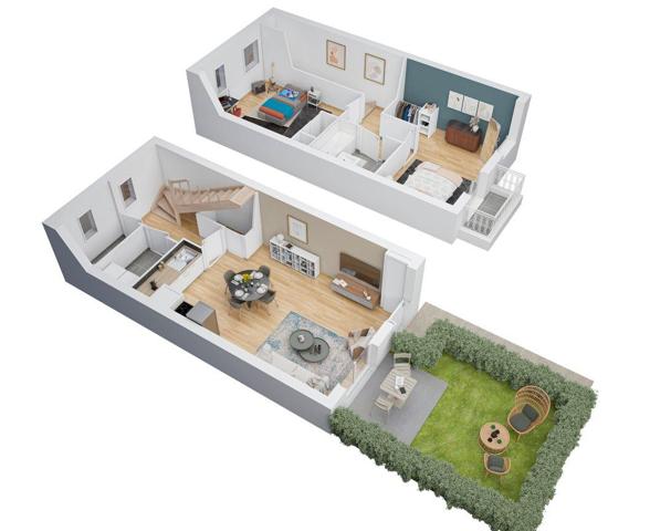 Appartement à vendre 2 pièces 47 m² Triel-sur-Seine