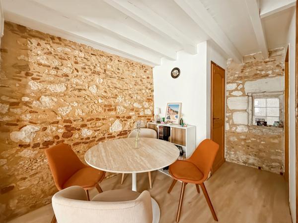 Bergerac LA MADELEINE Maison à vendre de caractère rénovée 70 m² pompe à chaleur 3 pièces BERGERAC (24)
