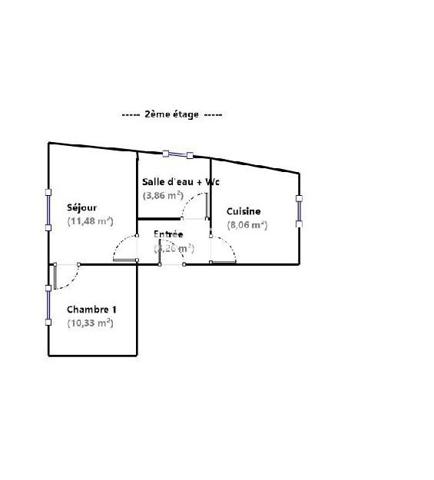 Appartement
         2 pièces
        - 37 m² 190 000 € *