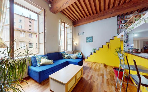 Appartement à vendre    2 pièces • 57,07 m2 Lyon 1