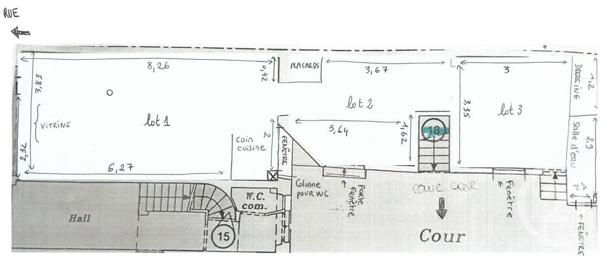 Appartement F3 à vendre  3 pièces - 58,50 m2 LEVALLOIS PERRET - 92